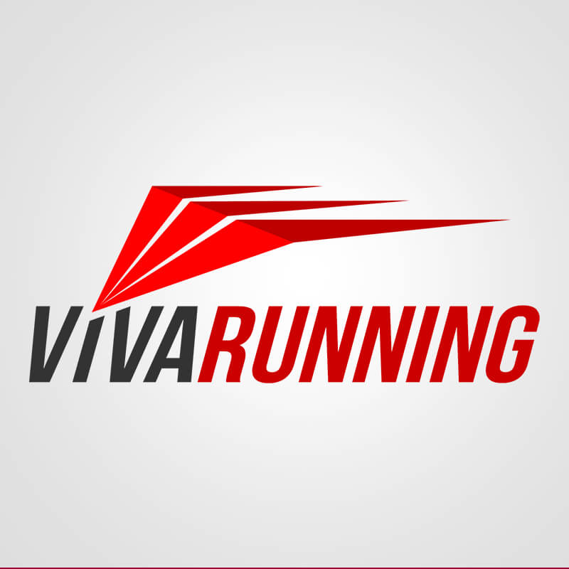 Viva Running. Diseño de Logocrea