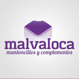 Malvaloca. Diseño de logotipos Logocrea®