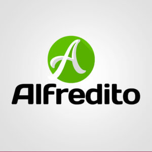 alfredito. Diseño de logotipos Logocrea®