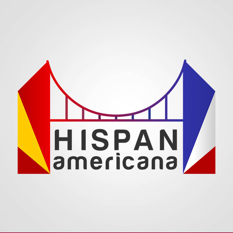 hispanamericana. Diseño de logotipos Logocrea®