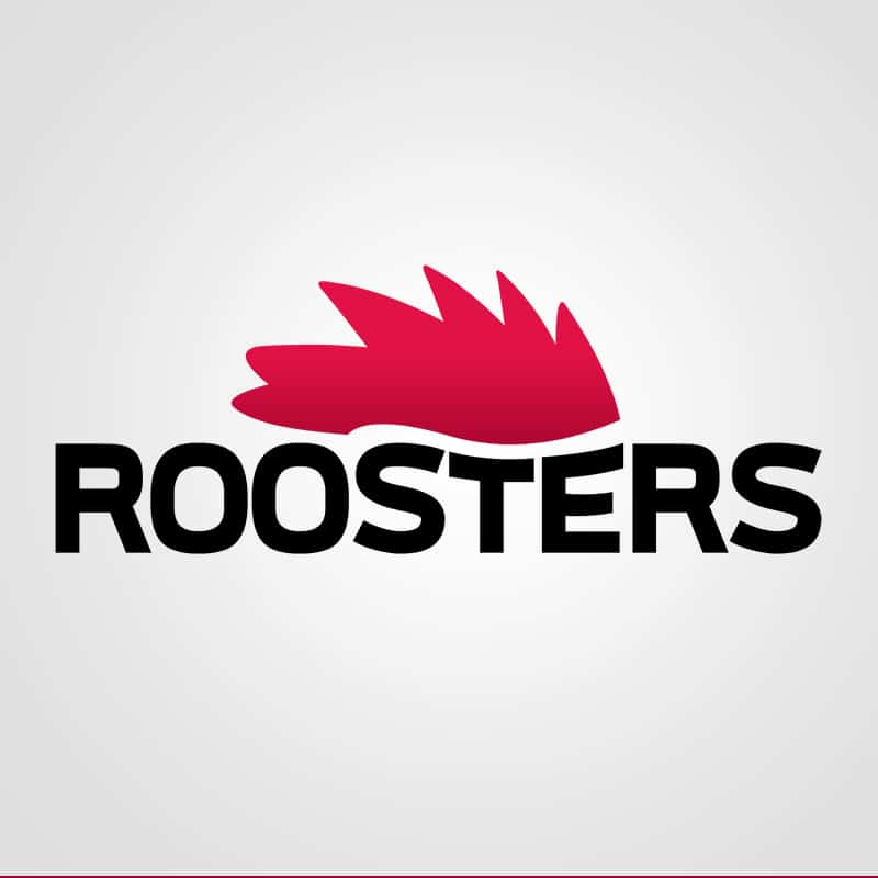 Diseño de logotipo para la marca Roosters