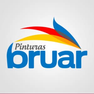 Diseño de logotipo para la marca Pinturas Bruar. Diseño de logotipos Logocrea®