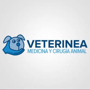Diseño de logotipo para la marca Veterinea. Medicina y Cirugía Animal