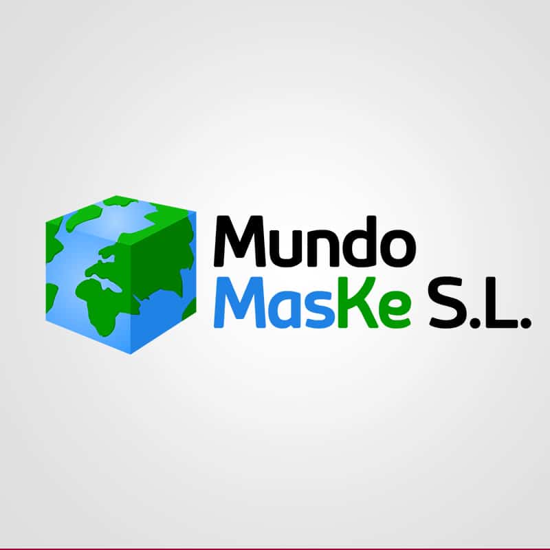 Diseño de logotipo para la marca Mundo Maske. Diseño de logotipos Logocrea®