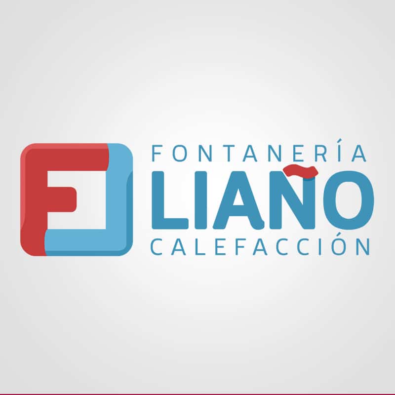 Diseño de logotipo para la marca Fontanería Liaño