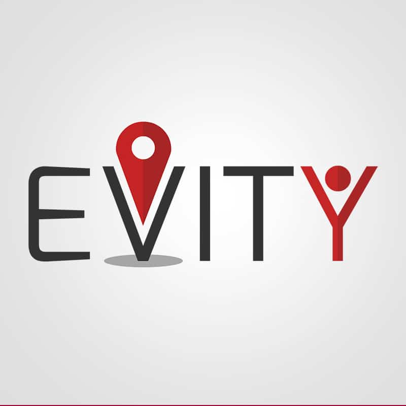 Diseño de logotipo para la marca Evity