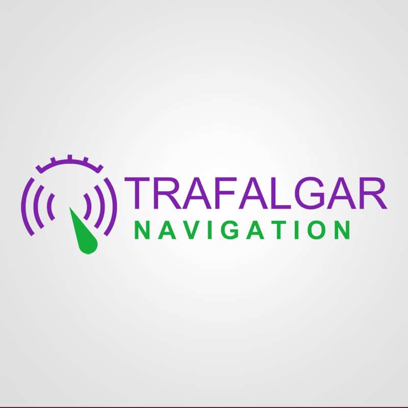 Diseño de logotipo para la marca Trafalgar Navigation