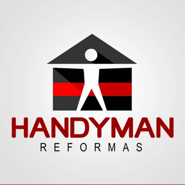 Diseño de logotipo para la marca Reformas Handyman. Diseño de logotipos Logocrea®