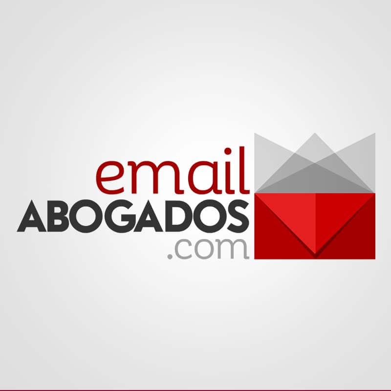 Diseño de logotipo para la marca emailabogados.com. Diseño de logotipos Logocrea®