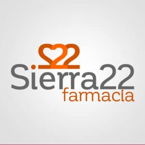 Diseño de logotipo para la marca Sierra 22 Farmacia. Diseño de logotipos Logocrea®