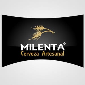 cerveza milenta. Diseño de logotipos Logocrea®