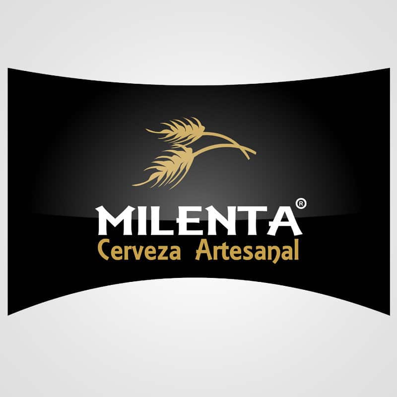 020-cervezamilenta Logocrea | Diseño de logotipos