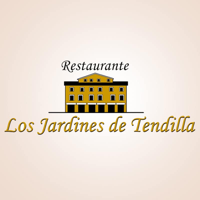 025-restlosjardines Logocrea | Diseño de logotipos