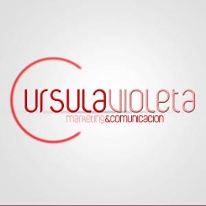  ursula violeta. Diseño de logotipos Logocrea®