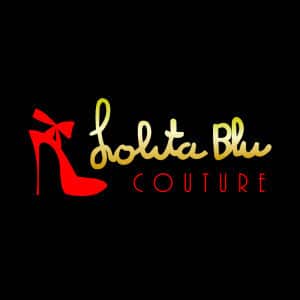 lolita blu. Diseño de logotipos Logocrea®