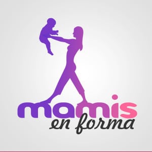 mamis en forma. Diseño de logotipos Logocrea®