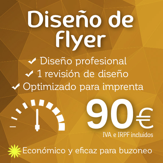 Diseño de flyer o folleto logocrea