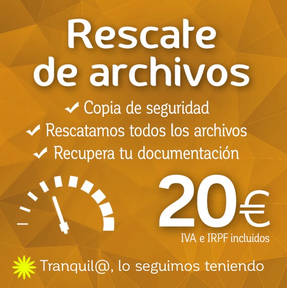 Copia de seguridad de archivos logocrea