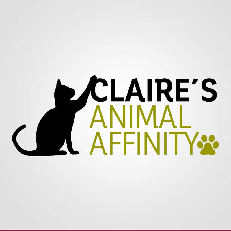 Diseño de logotipo para Claire´s Animal Affinity. Diseño de logotipos Logocrea®