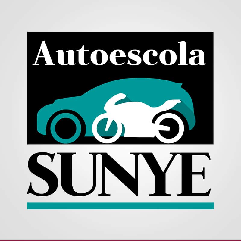 Diseño de logotipos para Autoescola Sunye. Diseño de logotipos Logocrea®