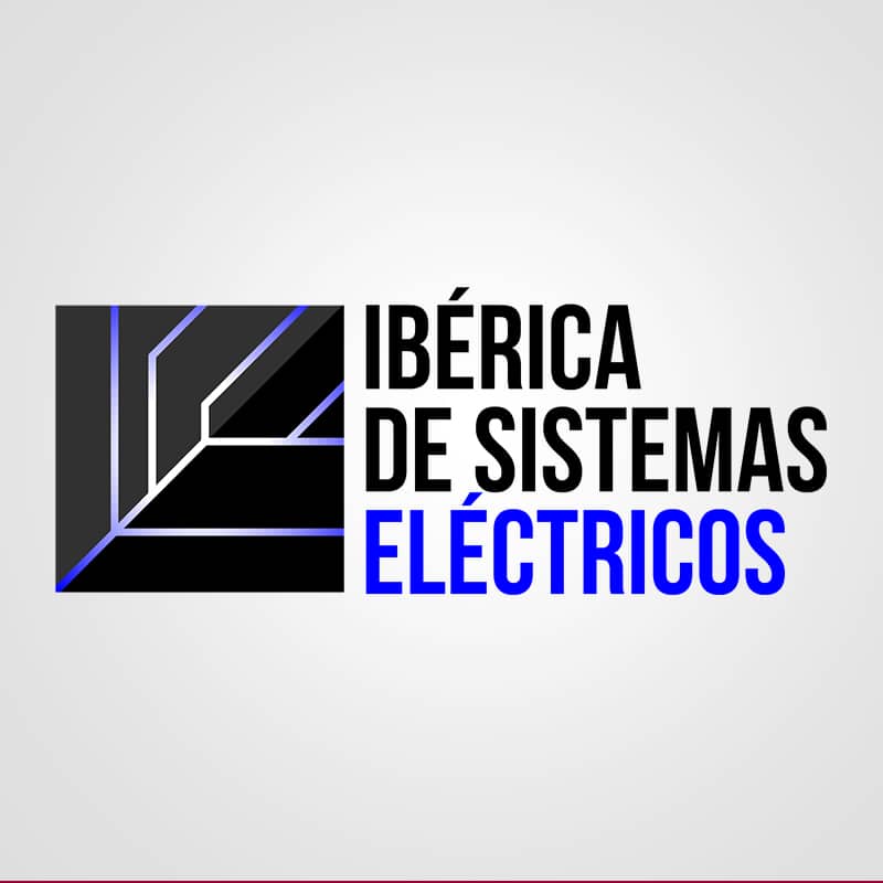 Diseño de logotipos para Ibérica de Sistemas Eléctricos. Diseño de logotipos Logocrea®