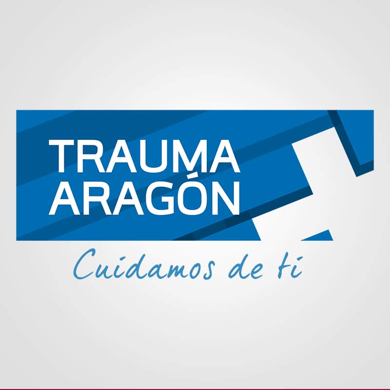 Diseño de logotipos para Trauma Aragón. Diseño de logotipos Logocrea®