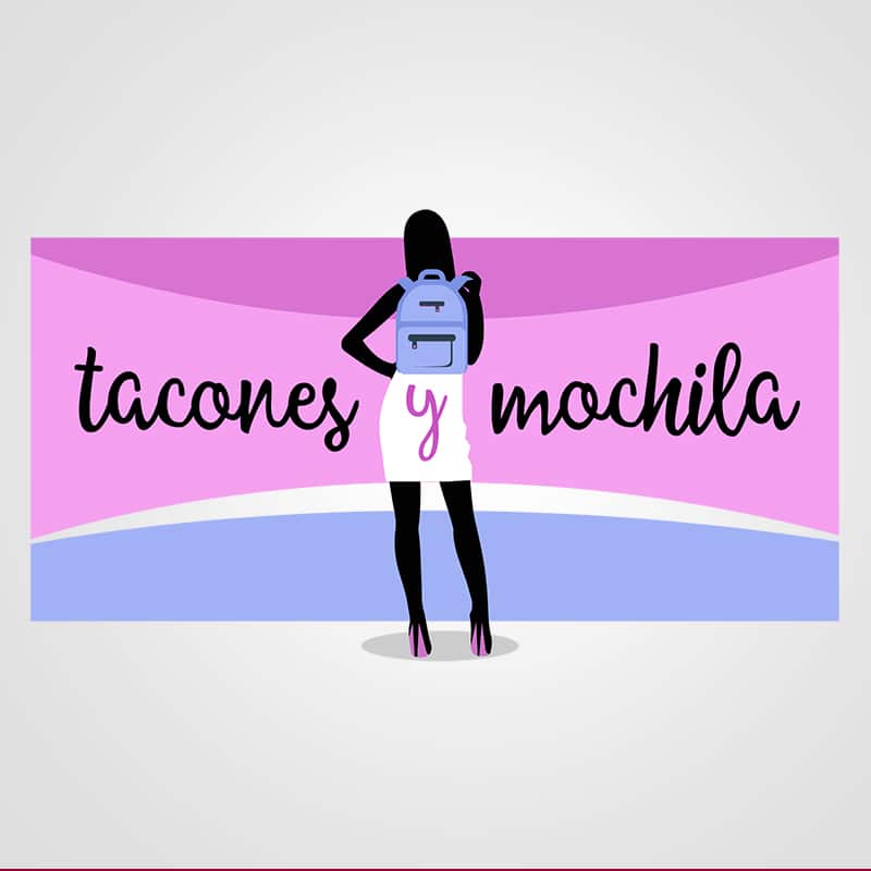 Diseño de logotipos para Tacones y Mochila