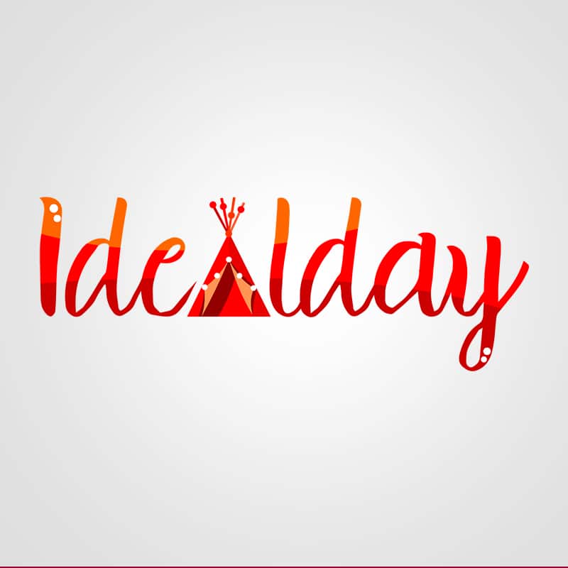 Diseño de logotipos para Idealday. Diseño de logotipos Logocrea®