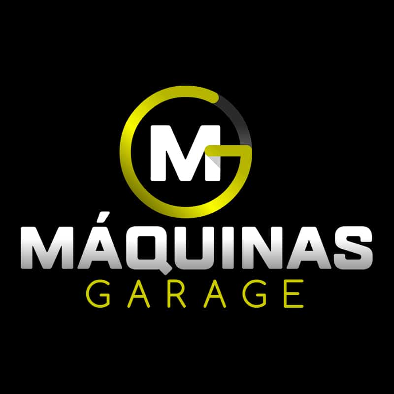 Diseño de logotipos para Máquinas Garage. Diseño de logotipos Logocrea®