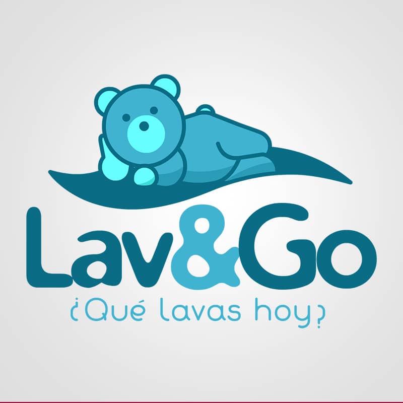 Diseño de logotipos para Lav&Go. Diseño de logotipos Logocrea®