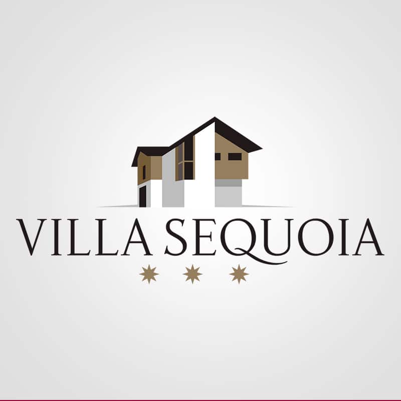 Diseño de logotipos para Villa Sequoia. Diseño de logotipos Logocrea®