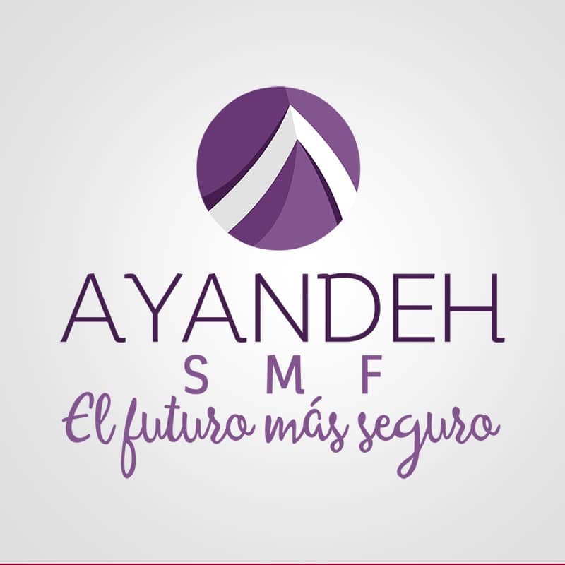 Diseño de logotipos para Ayandeh