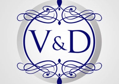 Diseño de logotipos para V&D. Diseño de logotipos Logocrea®