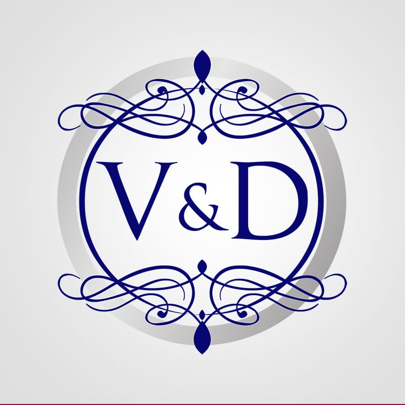 Diseño de logotipos para V&D. Diseño de logotipos Logocrea®