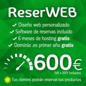 Diseño web de reservas | Logocrea®