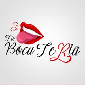 Diseño de logotipo para tu boca te Ria. Diseño de logotipos Logocrea®