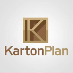 Diseño de logotipo para KartonPlan. Diseño de logotipos Logocrea®