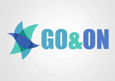 Diseño de logotipo para Go&on. Diseño de logotipos Logocrea®