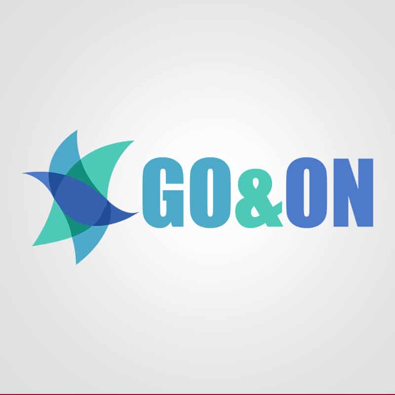 Diseño de logotipo para Go&on. Diseño de logotipos Logocrea®
