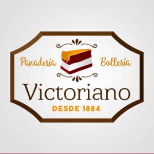 Diseño de logotipo para Victoriano panadería y bollería. Diseño de logotipos Logocrea®