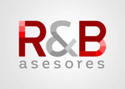 Diseño de logotipo para R&B asesores. Diseño de logotipos Logocrea®