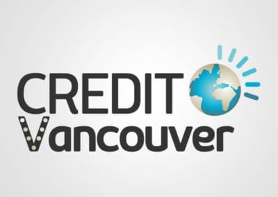 Diseño de logotipo para Credit Vancouver. Diseño de logotipos Logocrea®