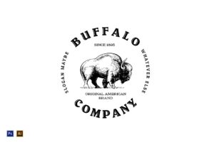 Diseño de logotipo para Bufalo company