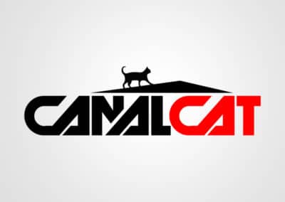 Diseño de logotipo para Canalcat. Diseño de logotipos Logocrea®