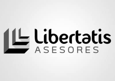 Diseño de logotipo para Libertis asesores. Diseño de logotipos Logocrea®