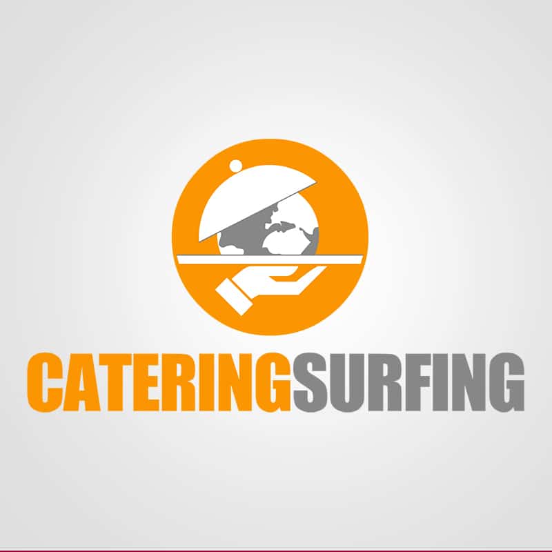 Diseño de logotipo para Catering Surfing