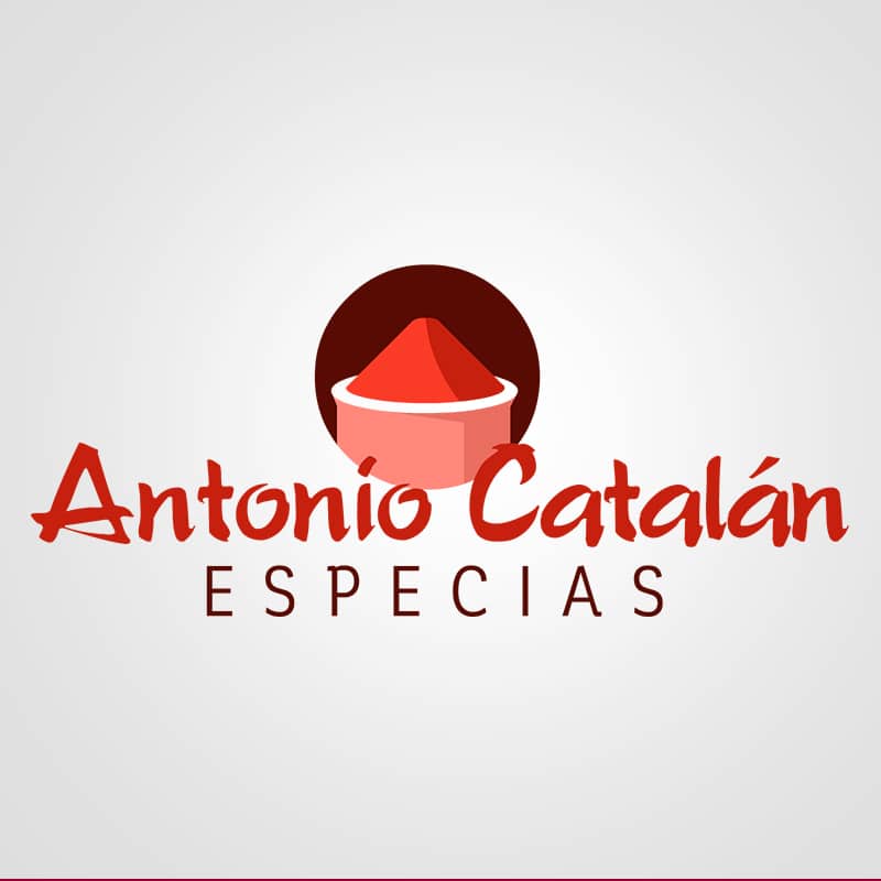 Diseño de logotipo para Antonio Catalá Especias