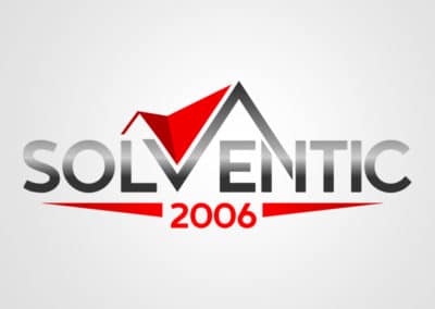 Diseño de logotipo para Solventic 2006. Diseño de logotipos Logocrea®
