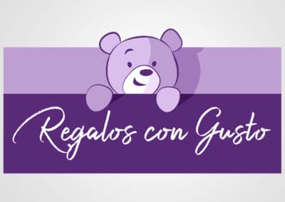 Diseño de logotipo para Regalos con gusto. Diseño de logotipos Logocrea®