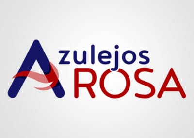Diseño de logotipo para Azulejos Rosa. Diseño de logotipos Logocrea®